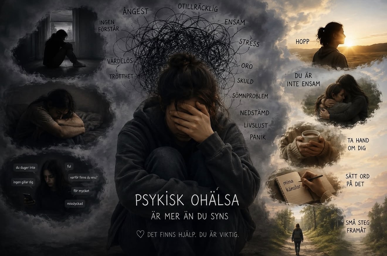 Psykisk ohälsa 💜